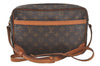 Authentic Louis Vuitton Monogram Trocadero 30 Shoulder Cross Bag M51272 LV 7254K