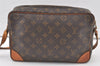 Authentic Louis Vuitton Monogram Trocadero 30 Shoulder Cross Bag M51272 LV 7254K