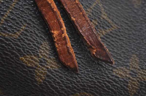 Authentic Louis Vuitton Monogram Noe Shoulder Drawstring Bag M42224 LV 7259I