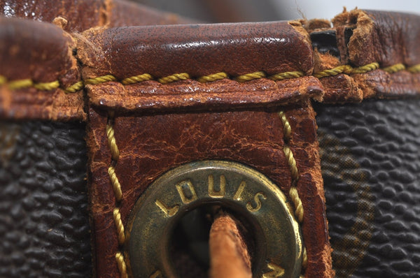 Authentic Louis Vuitton Monogram Noe Shoulder Drawstring Bag M42224 LV 7259I