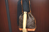 Authentic Louis Vuitton Monogram Noe Shoulder Drawstring Bag M42224 LV 7259I