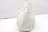 Authentic BOTTEGA VENETA Intrecciato Leather Shoulder Hand Bag Purse White 7259K