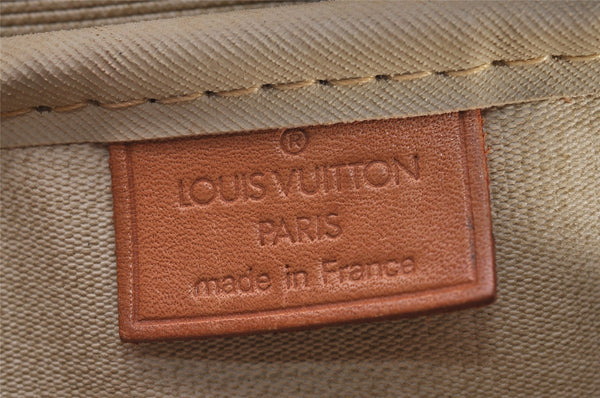 Authentic Louis Vuitton Monogram Deauville Hand Bag M47270 LV 7261I
