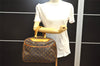 Authentic Louis Vuitton Monogram Deauville Hand Bag M47270 LV 7261I