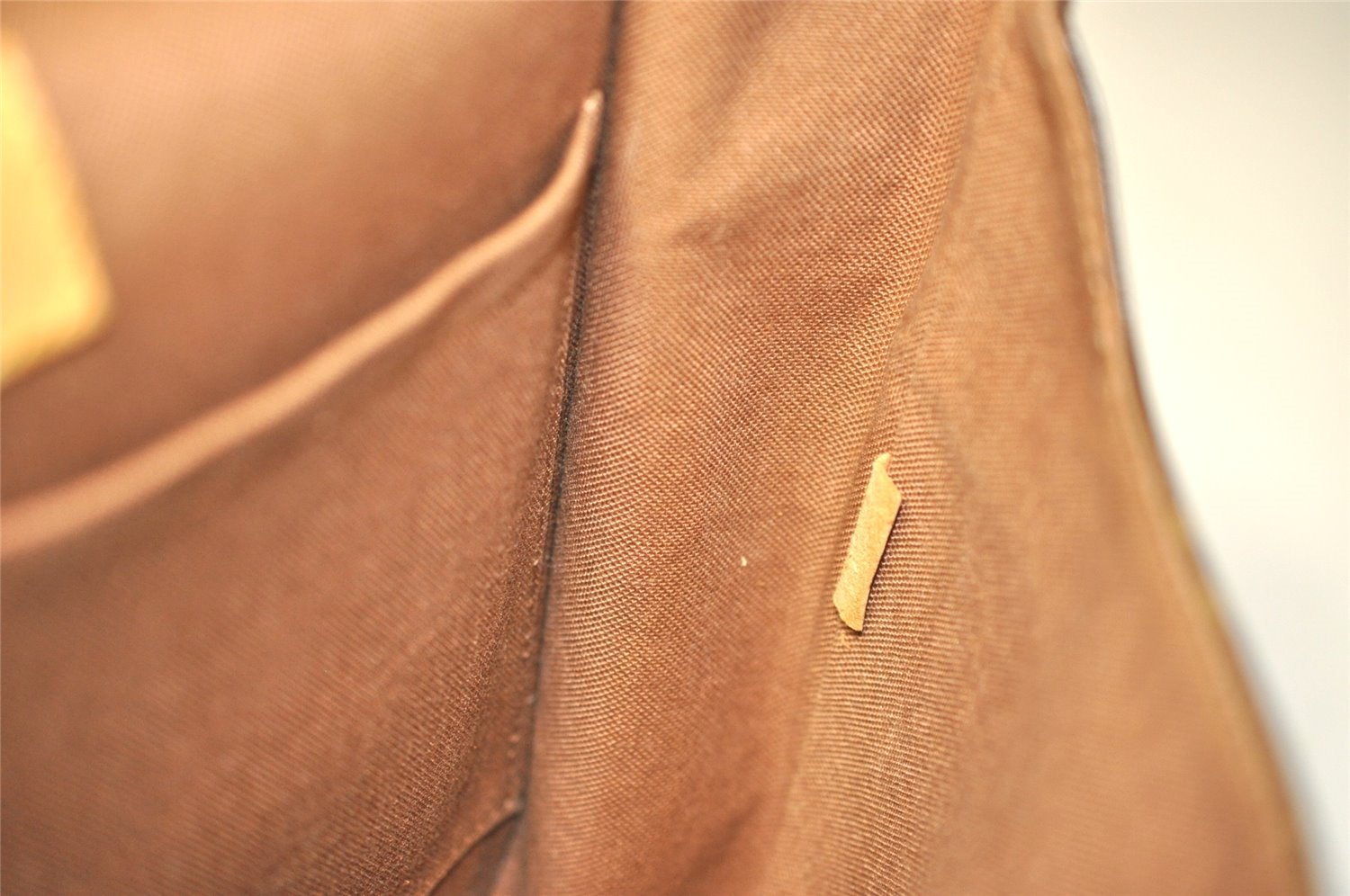 Auth Louis Vuitton Monogram Messenger Bosphore PM Shoulder Bag M40106 LV 7264I