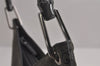 Authentic GUCCI Bamboo Vintage Shoulder Bag Purse GG Suede Gray Junk 7264J