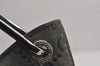 Authentic GUCCI Bamboo Vintage Shoulder Bag Purse GG Suede Gray Junk 7264J