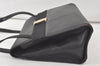 Authentic Salvatore Ferragamo Vara Shoulder Hand Bag Leather Black SF 7266K