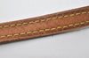 Authentic Louis Vuitton Leather Shoulder Strap Beige 48.8" LV 7269I