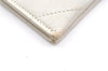 Authentic YVES SAINT LAURENT Vintage Clutch Hand Bag Purse Leather White 7269K