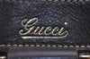 Authentic GUCCI Abbey Shoulder Cross Bag GG Canvas Leather 203257 Brown 7270J