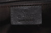 Authentic GUCCI Abbey Shoulder Cross Bag GG Canvas Leather 203257 Brown 7270J