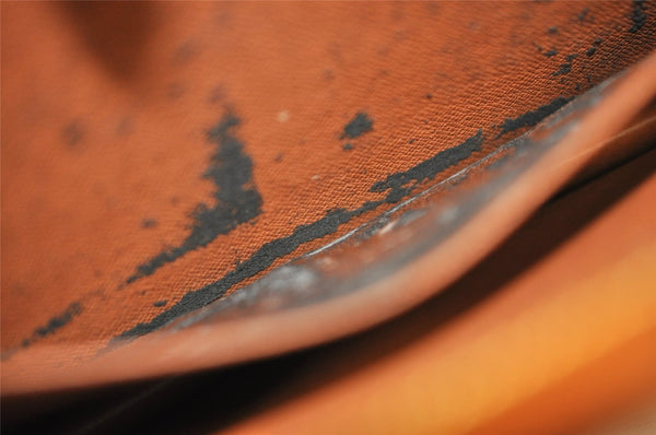 Authentic Louis Vuitton Epi Pochette Homme Clutch Hand Bag Brown M52528 LV 7276I