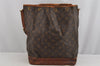 Authentic Louis Vuitton Monogram Noe Shoulder Drawstring Bag M42224 LV 7276J