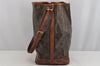 Authentic Louis Vuitton Monogram Noe Shoulder Drawstring Bag M42224 LV 7276J