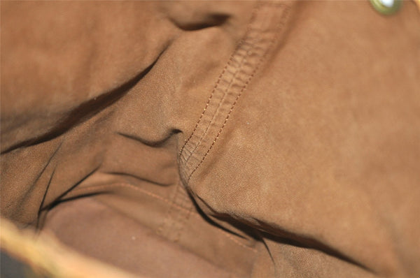 Authentic Louis Vuitton Monogram Noe Shoulder Drawstring Bag M42224 LV 7276J