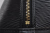 Authentic Louis Vuitton Epi Alma PM Hand Bag Black M40302 LV 7278I