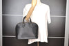 Authentic Louis Vuitton Epi Alma PM Hand Bag Black M40302 LV 7278I