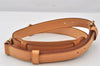 Authentic Louis Vuitton Leather Shoulder Strap Beige 35.4-42.5" LV 7279K