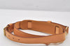 Authentic Louis Vuitton Leather Shoulder Strap Beige 35.4-42.5" LV 7279K