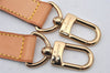 Authentic Louis Vuitton Leather Shoulder Strap Beige 35.4-42.5" LV 7279K