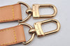 Authentic Louis Vuitton Leather Shoulder Strap Beige 35.4-42.5" LV 7279K