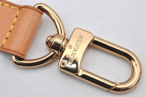 Authentic Louis Vuitton Leather Shoulder Strap Beige 35.4-42.5" LV 7279K