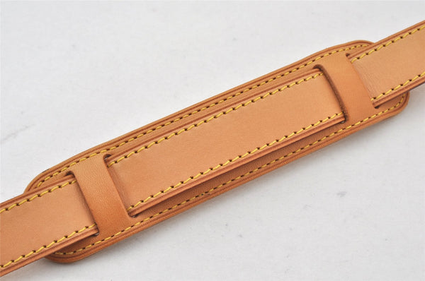 Authentic Louis Vuitton Leather Shoulder Strap Beige 35.4-42.5" LV 7279K