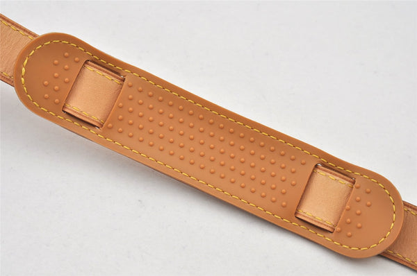 Authentic Louis Vuitton Leather Shoulder Strap Beige 35.4-42.5" LV 7279K
