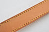 Authentic Louis Vuitton Leather Shoulder Strap Beige 35.4-42.5" LV 7279K