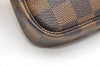 Authentic Louis Vuitton Damier Mini Pochette Accessoires Pouch N58009 LV 7282K