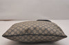 Authentic GUCCI Shoulder Cross Body Bag GG PVC Leather 201446 Navy Blue 7283J