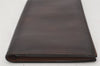 Authentic dunhill Vintage Enamel Long Wallet Purse Brown 7283K