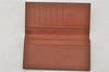 Authentic dunhill Vintage Enamel Long Wallet Purse Brown 7283K