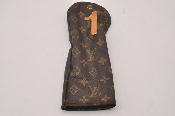 Authentic Louis Vuitton Monogram Protege-bois Golf Club Head Cover 4Set 7284I
