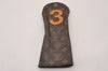 Authentic Louis Vuitton Monogram Protege-bois Golf Club Head Cover 4Set 7284I
