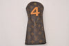 Authentic Louis Vuitton Monogram Protege-bois Golf Club Head Cover 4Set 7284I