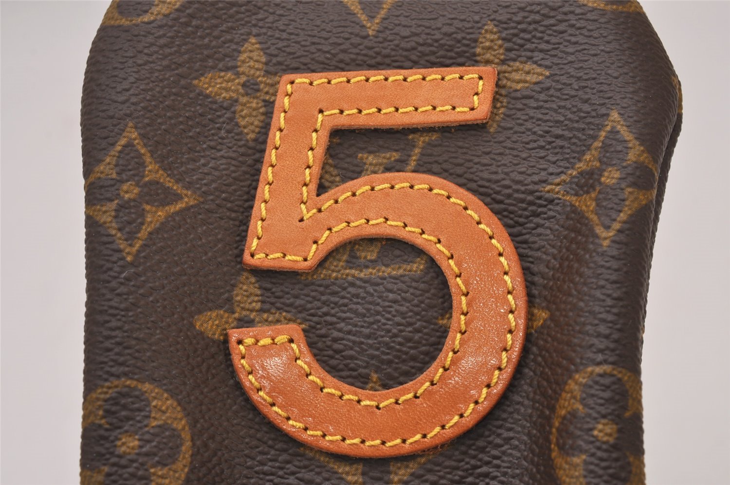 Authentic Louis Vuitton Monogram Protege-bois Golf Club Head Cover 4Set 7284I