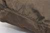 Authentic FENDI 2Way Shoulder Cross Body Bag Nylon Leather Khaki Green 7285J