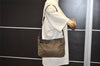 Authentic FENDI 2Way Shoulder Cross Body Bag Nylon Leather Khaki Green 7285J