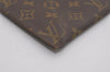 Authentic Louis Vuitton Monogram Poche Plate Documents Case M53522 LV 7286I