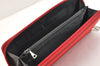 Authentic PRADA Sports Vintage Nylon Long Wallet Purse Red 7286K