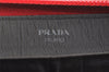 Authentic PRADA Sports Vintage Nylon Long Wallet Purse Red 7286K