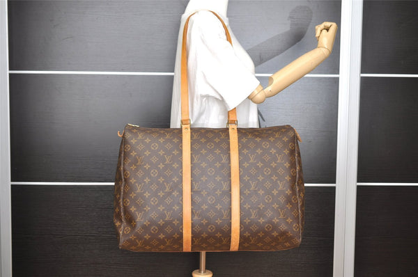 Authentic Louis Vuitton Monogram Flanerie 50 Shoulder Boston Bag M51116 LV 7288I