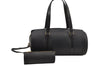 Authentic Louis Vuitton Epi Soufflot Black Hand Bag M52222 LV 7288J
