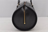 Authentic Louis Vuitton Epi Soufflot Black Hand Bag M52222 LV 7288J