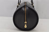 Authentic Louis Vuitton Epi Soufflot Black Hand Bag M52222 LV 7288J