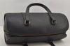Authentic Louis Vuitton Epi Soufflot Black Hand Bag M52222 LV 7288J