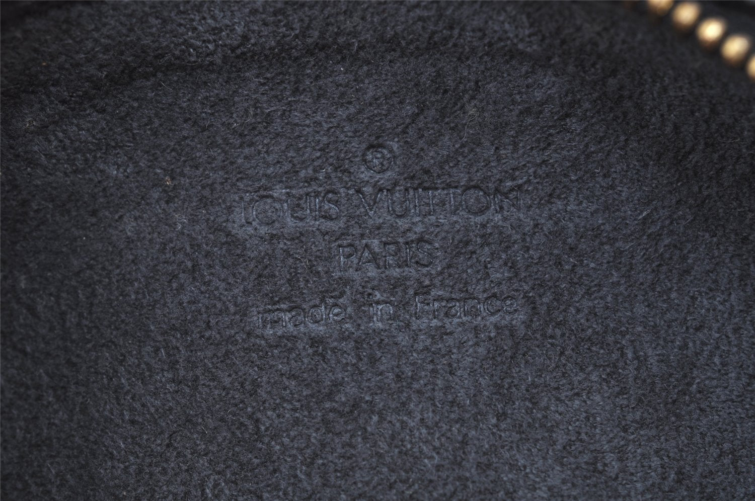 Authentic Louis Vuitton Epi Soufflot Black Hand Bag M52222 LV 7288J