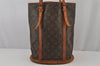 Authentic Louis Vuitton Monogram Bucket GM Shoulder Bag Old Model Junk 7290J